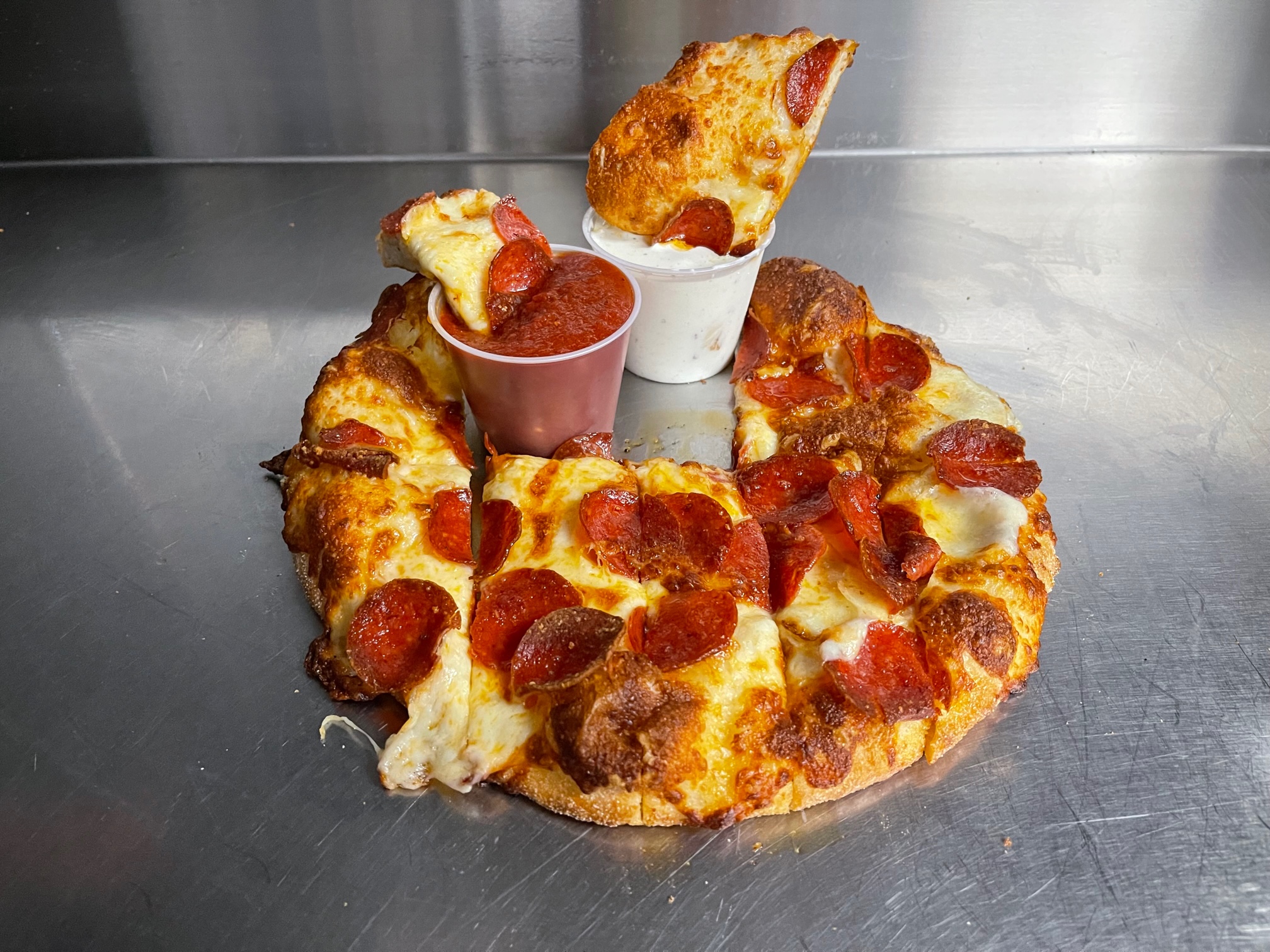 Order Pepperoni Stix food online from Ameci Pizza & Pasta store, Thousand Oaks on bringmethat.com