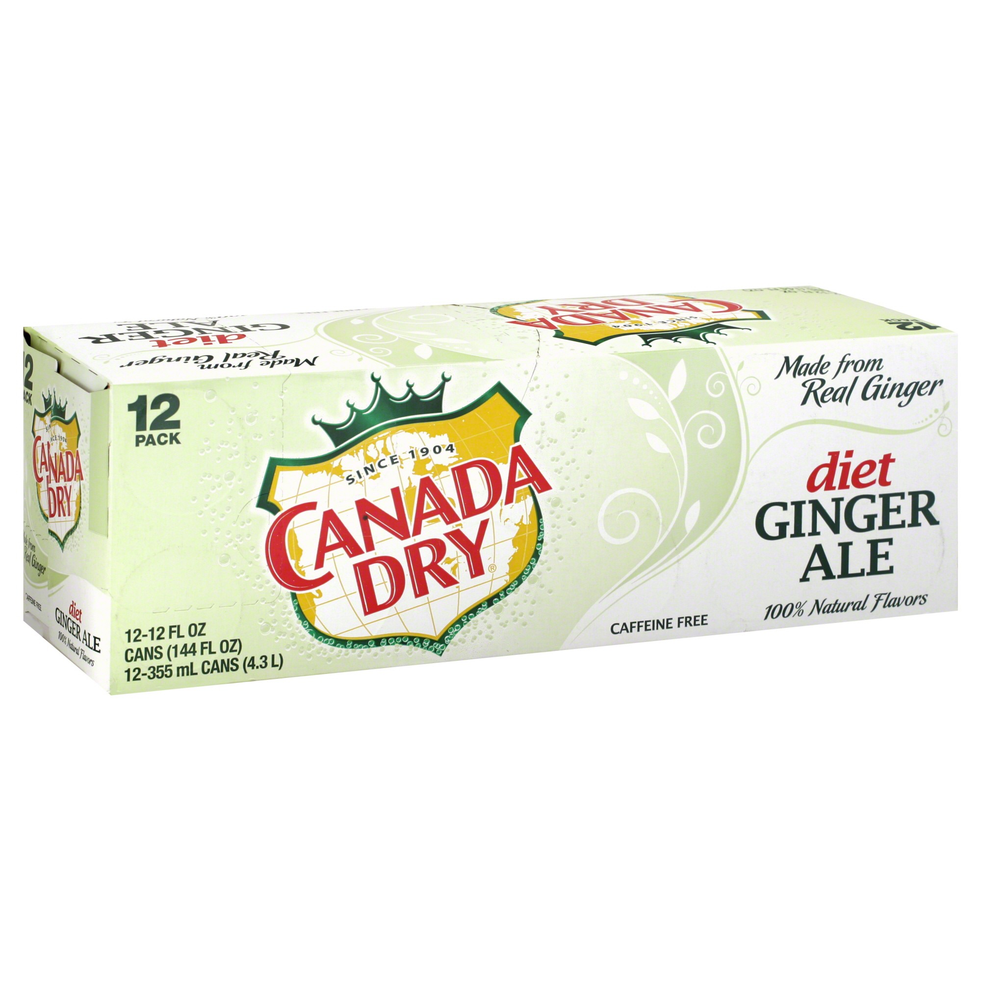 Order Canada Dry Diet Ginger Ale Cans, 12 fl oz - 12 fl oz food online from Rite Aid store, Aston on bringmethat.com