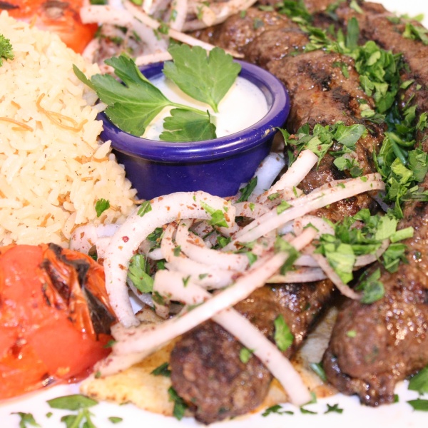 Order Beef Kaftah Entree food online from Sky Restaurant & Lounge store, Winnetka on bringmethat.com