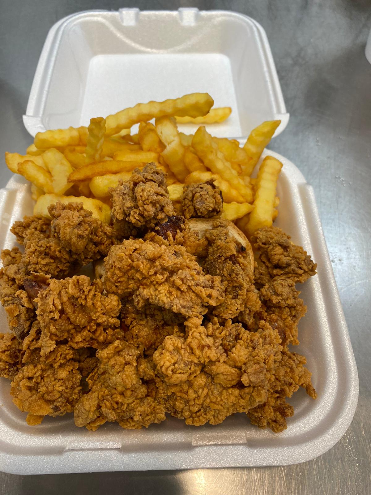 Order 3/4 lb. Fried Conch food online from Hip Hop Fish And Chicken store, Valdosta on bringmethat.com