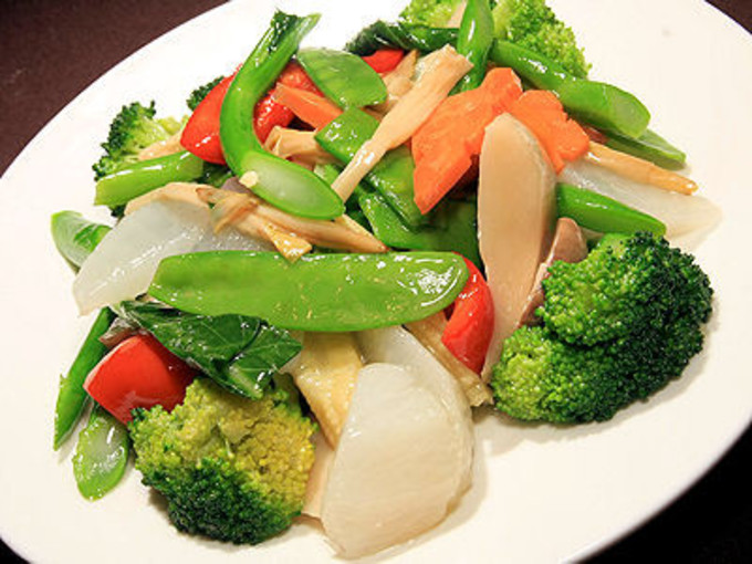 Order 108. Stir-Fried Mixed Vegetable food online from Chang Jiang (East Side Madison) store, Madison on bringmethat.com