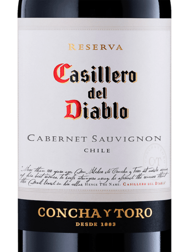 Order Casillero del Diablo Cabernet Sauvignon | 750ml. SALE...SALE....SALE...... food online from Shamrock Wines & Liquors store, Bronx on bringmethat.com