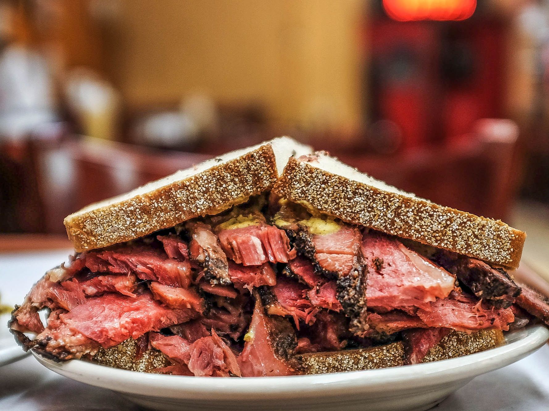 Order Pastrami Sandwich food online from Montclair House Grill store, Montclair on bringmethat.com