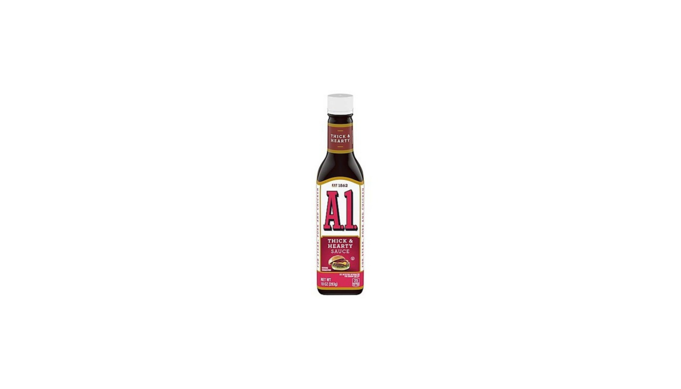 Order A1 Steak Sauce Thick And Hearty food online from Luv Mart store, Santa Cruz on bringmethat.com