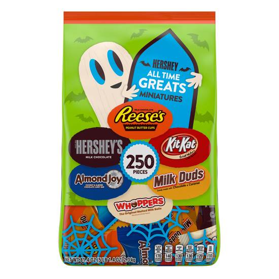 Order Hershey's All Time Greats Miniatures Candy, 81.4 oz - 250 ct food online from Rite Aid store, NEWARK on bringmethat.com