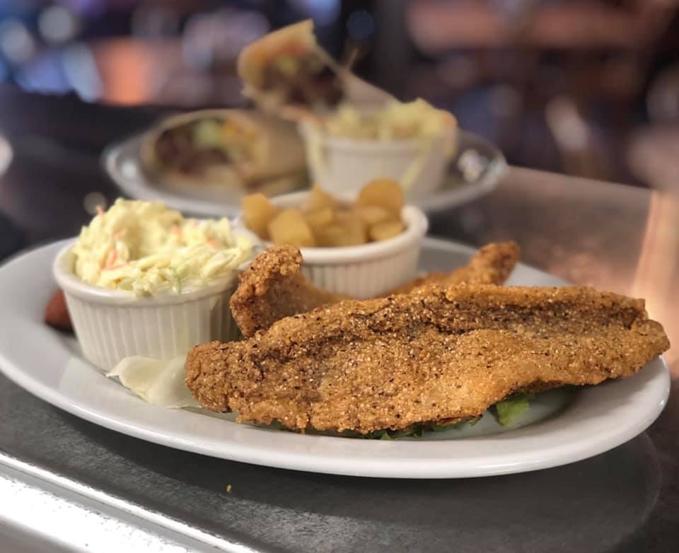 Order Southern Fried Catfish food online from Sibley Bar-B-Q store, Chester on bringmethat.com