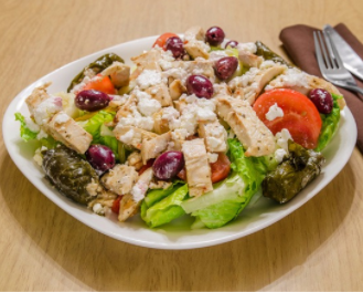 Order Greek Salad food online from Little Market store, Hoboken on bringmethat.com