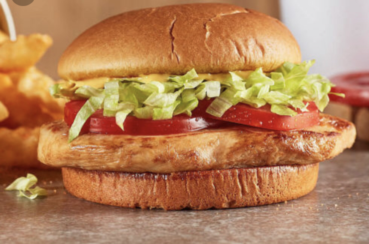 Order Grilled Chicken Burger food online from The Burger Joint store, New York on bringmethat.com