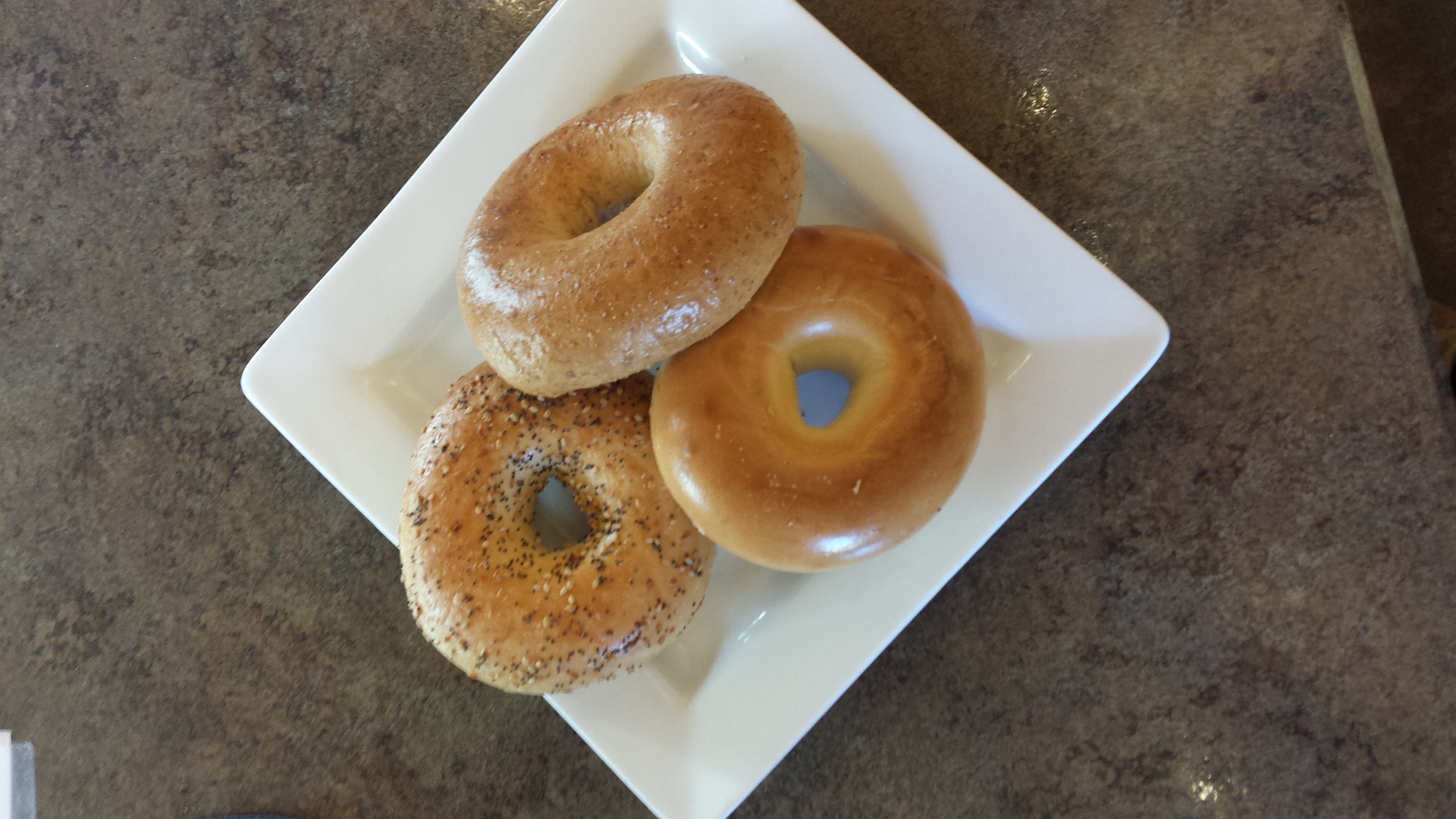 Order Artisan Bagel - Toasted  food online from Artisan Coffeehouse store, Scottsville on bringmethat.com
