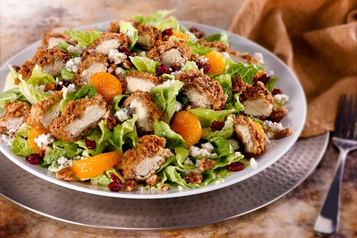 Order Southern Pecan Chicken Tender Salad food online from O'charley store, Mount Juliet on bringmethat.com