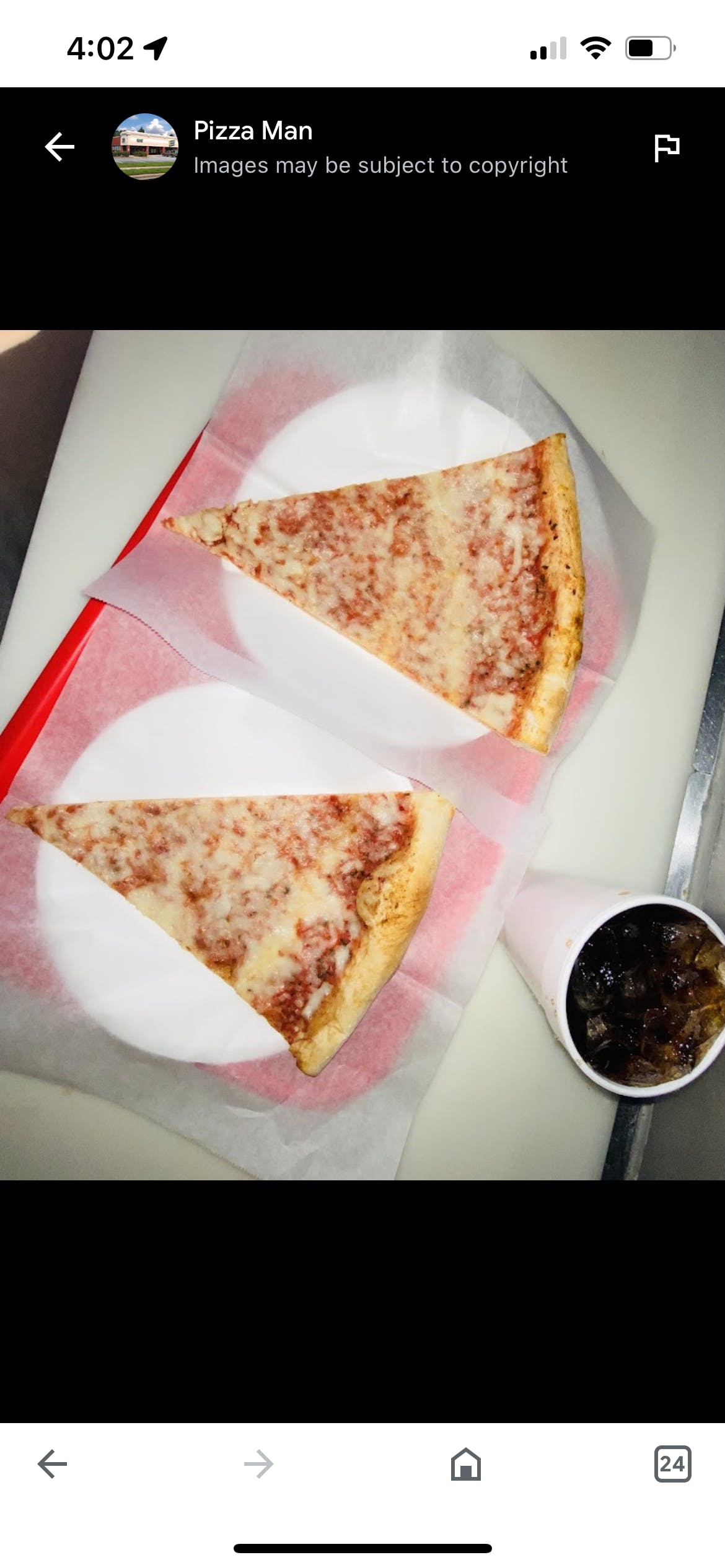Order Cheese Pizza Slice - Slice food online from Pizza Mania store, Norcross on bringmethat.com