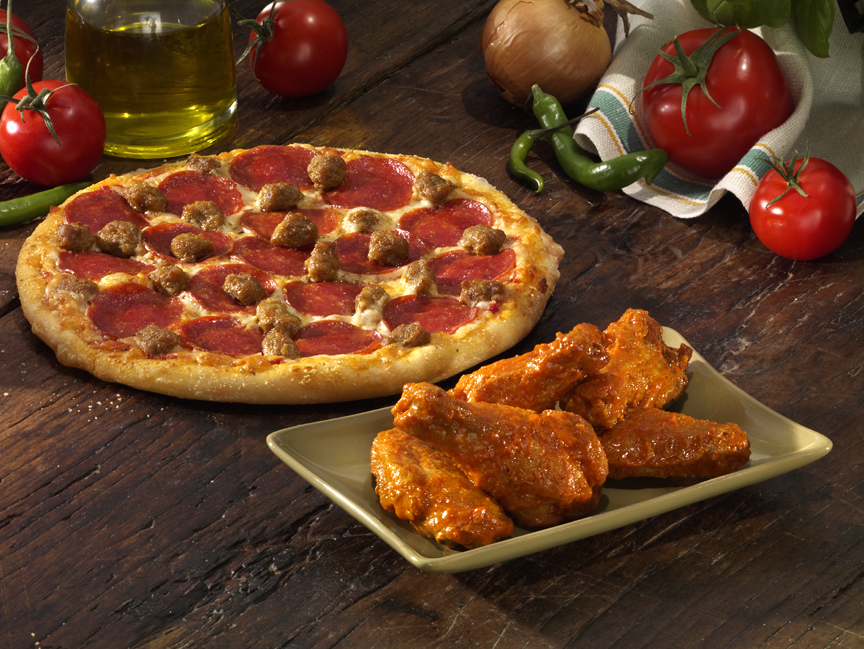 Order 2 Large 1-Topping Pizzas, 20 Wings & 2-Liter Special food online from Pizza Wali store, Forest Park on bringmethat.com
