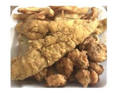 Order WHITING FILLETS & CATFISH NUGGETS food online from J & J Fish & Chicken store, DAYTON on bringmethat.com