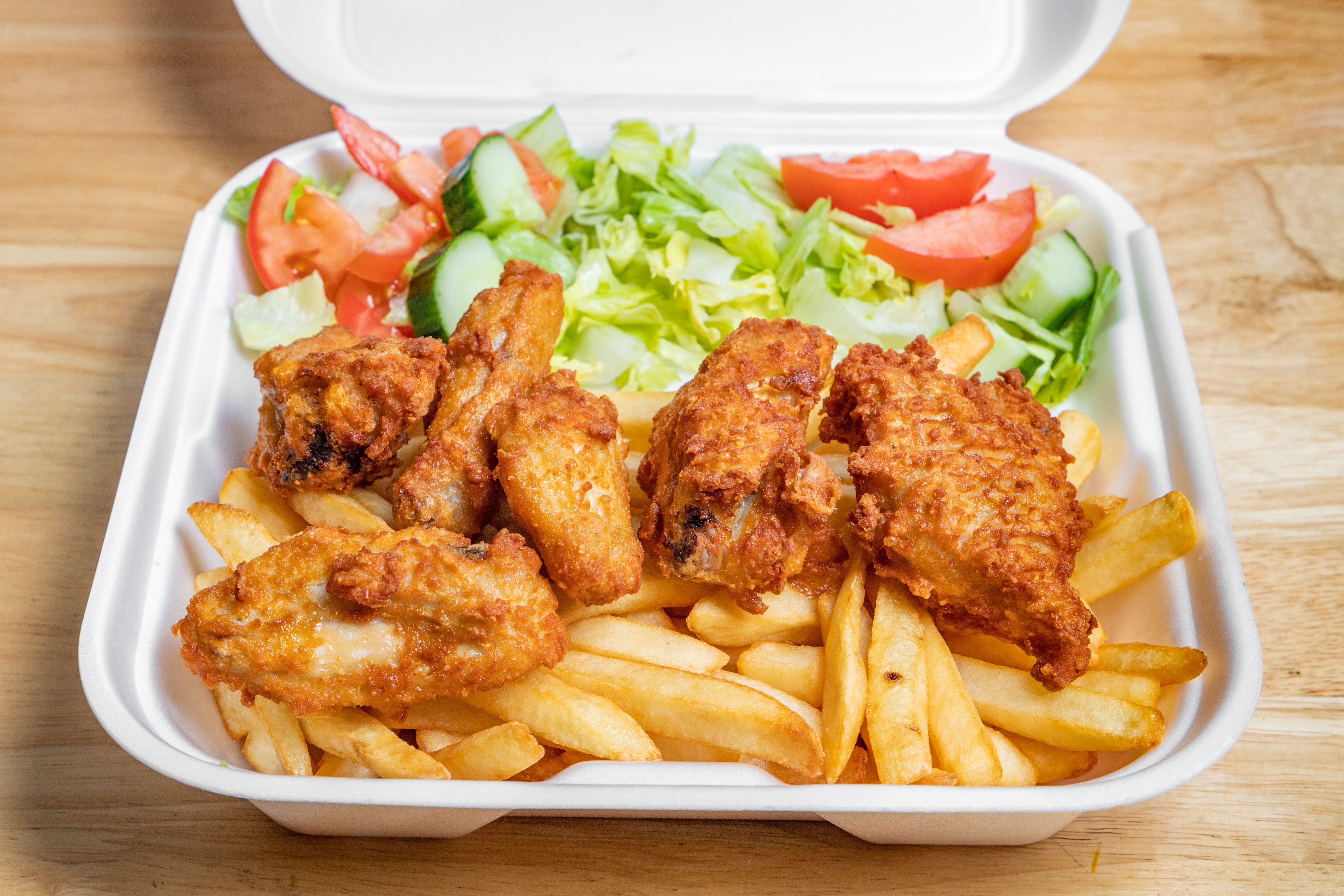Order Chicken Wings Dinner - Dinner food online from Express Pizza store, Bedford on bringmethat.com