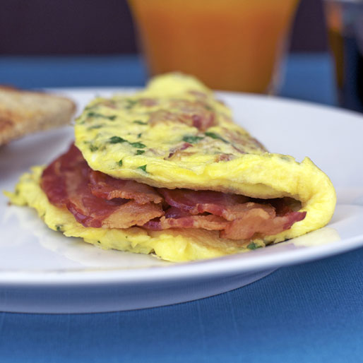Order Bacon Omelette food online from El Fogon Dominican Kitchen store, Bronx on bringmethat.com