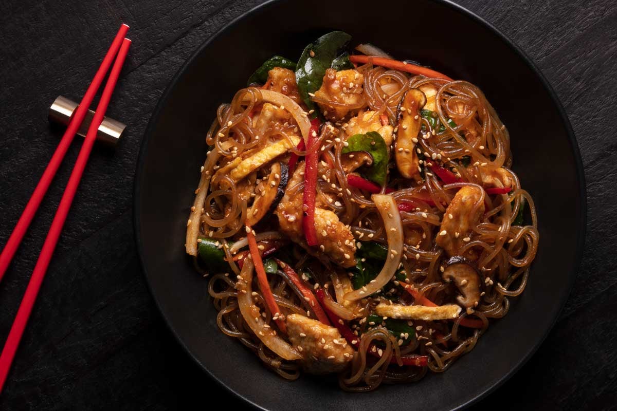 Order Korean Glass Noodles food online from P.F. Changs China Bistro store, Chula Vista on bringmethat.com