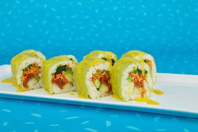 Order The Veggie Head Roll food online from Sushi Maki store, Palmetto Bay on bringmethat.com