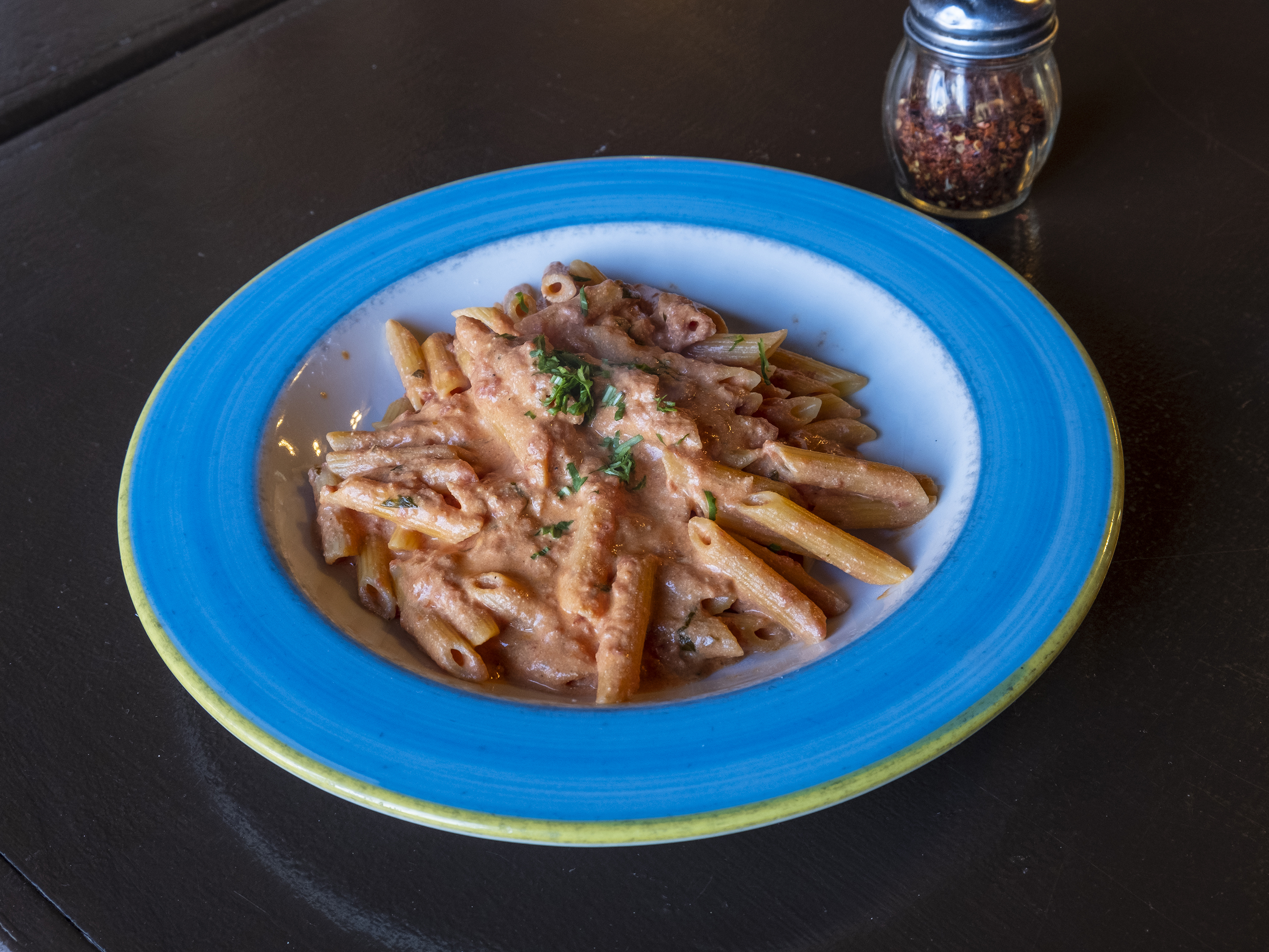 Order Penne Vodka food online from Slices Pizzeria store, Hastings-on-Hudson on bringmethat.com
