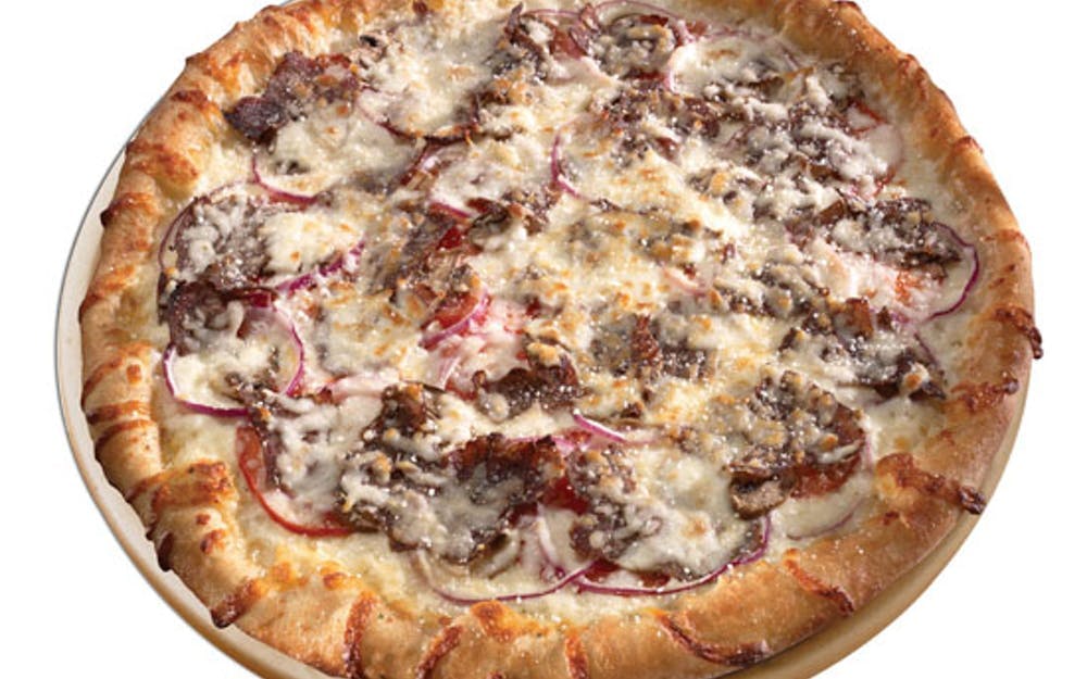 Order Philly Steak Pizza - Small 10" food online from Vocelli Pizza store, Ellicott City on bringmethat.com