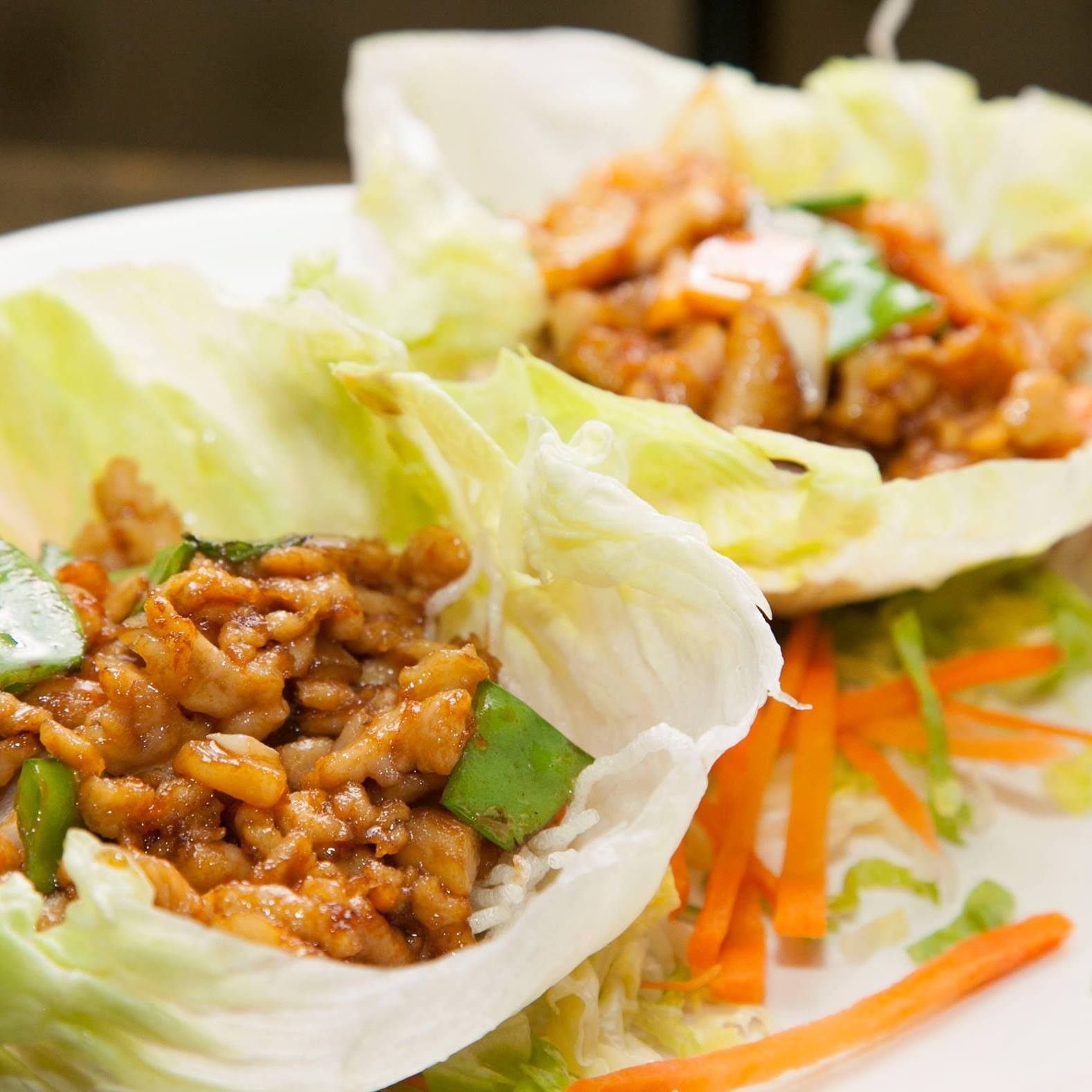 Order 2 Piece Lettuce Chicken Wraps food online from Chopsticks store, Peachtree City on bringmethat.com