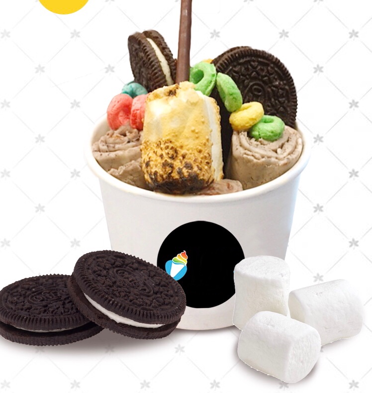 Order R1. Cookies Monster Ice Cream food online from Ice And Fire Ice Cream store, Milford on bringmethat.com