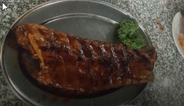 Order Barbecued Baby Back Pork Ribs 1/2 Rack food online from Chicago for Ribs store, Los Angeles on bringmethat.com