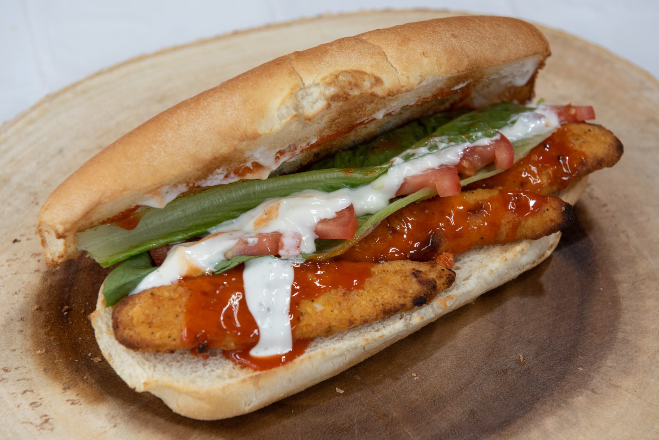 Order Buffalo Chicken Sub with Ranch food online from Roma Pizza & Pasta store, Nashville on bringmethat.com