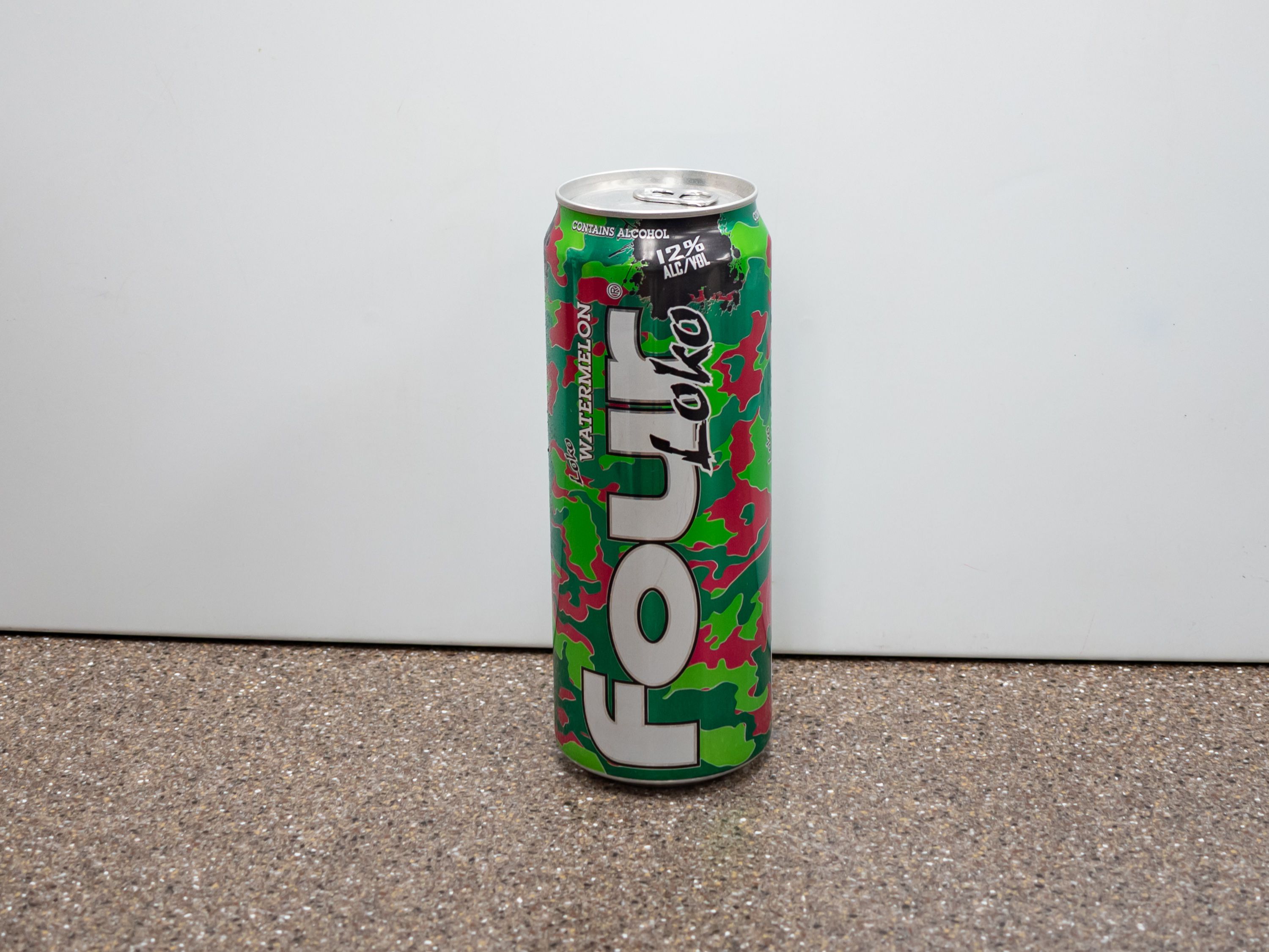 Order Four Loko Watermelon, 24 oz. food online from Kangaroo Food Mart store, Cathedral City on bringmethat.com