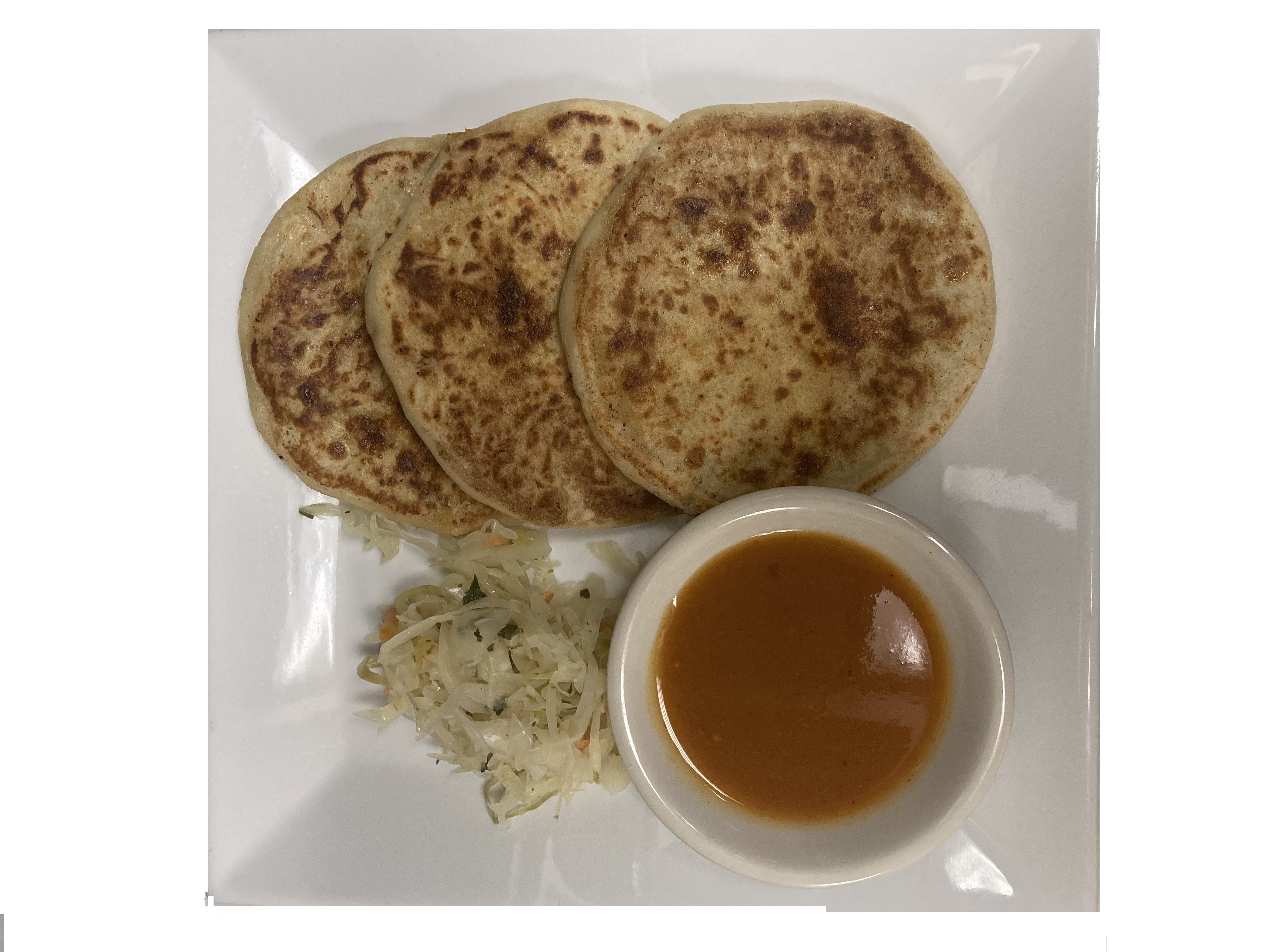 Order Queso con Loroco Pupusas food online from Los Paisanos Catering store, Somerville on bringmethat.com