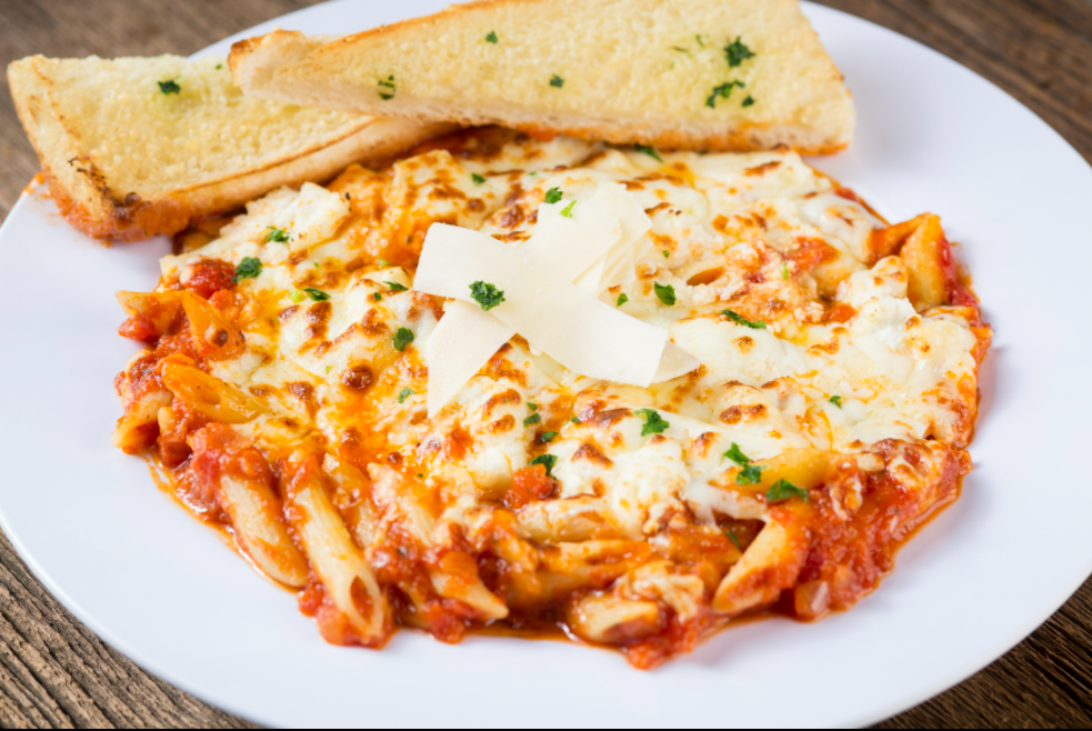 Order 3 Cheese Baked Penne food online from Rosatis Authentic Chicago Pizza store, Overland Park on bringmethat.com
