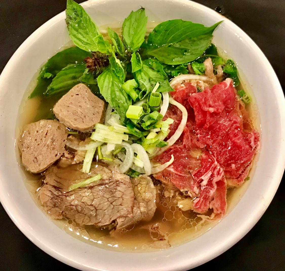 Order 10. Beef Pho food online from Papaya Vietnamese Cuisine store, Bellevue on bringmethat.com
