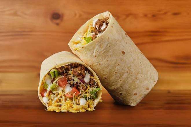 Order Ground Beast Burrito food online from Capital Tacos-Land O Lakes store, Land O Lakes on bringmethat.com