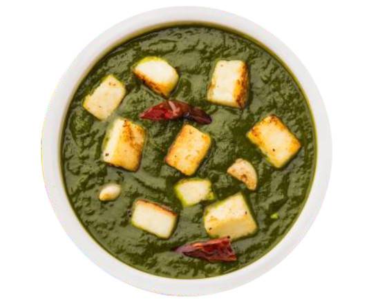 Order Cottage Cheese & Spinach Curry  food online from Tick-Tock Tikka House store, Harrisburg on bringmethat.com