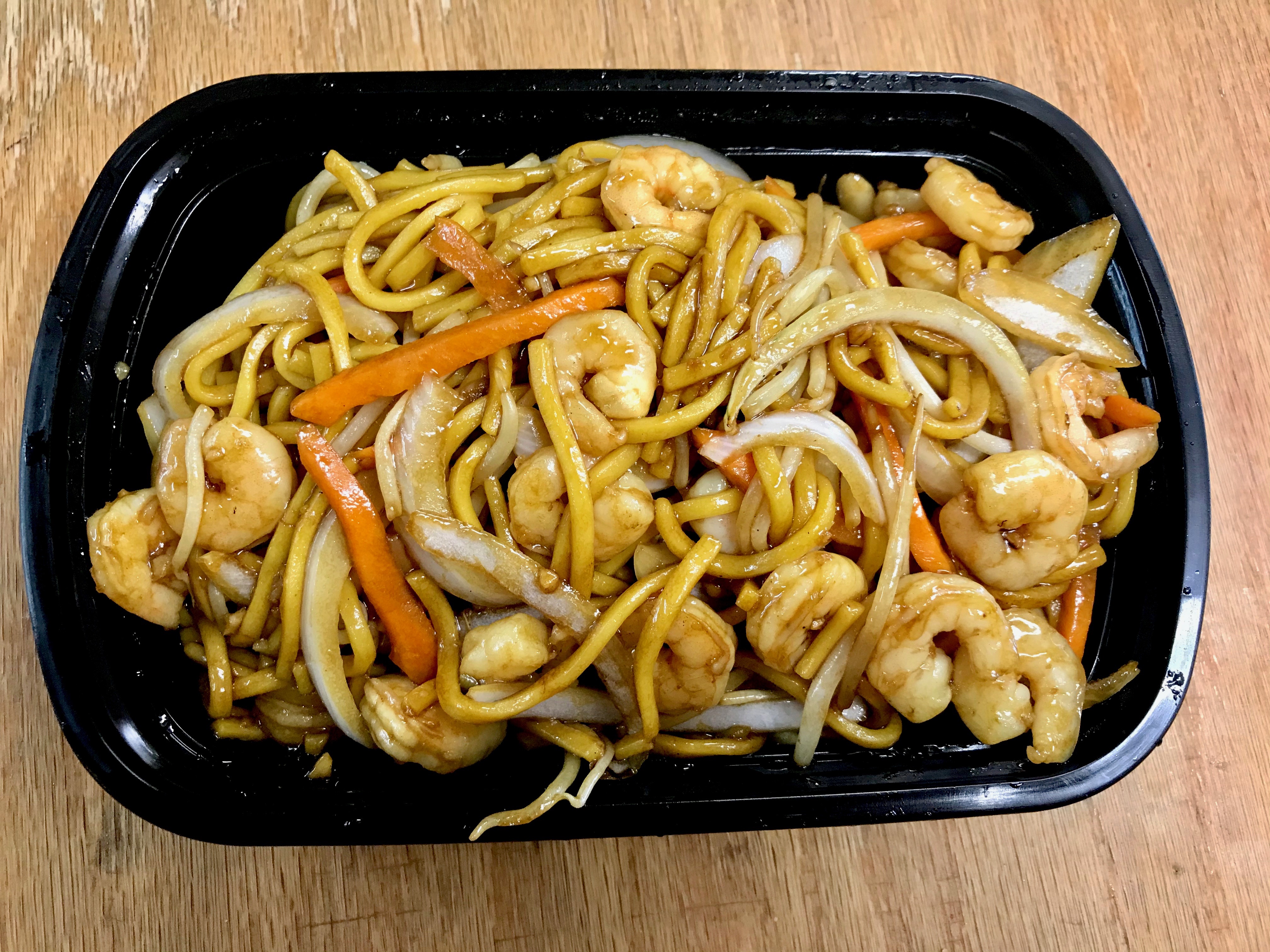 Order Shrimp Lo Mein (Large) food online from Chopsticks House store, Louisville on bringmethat.com