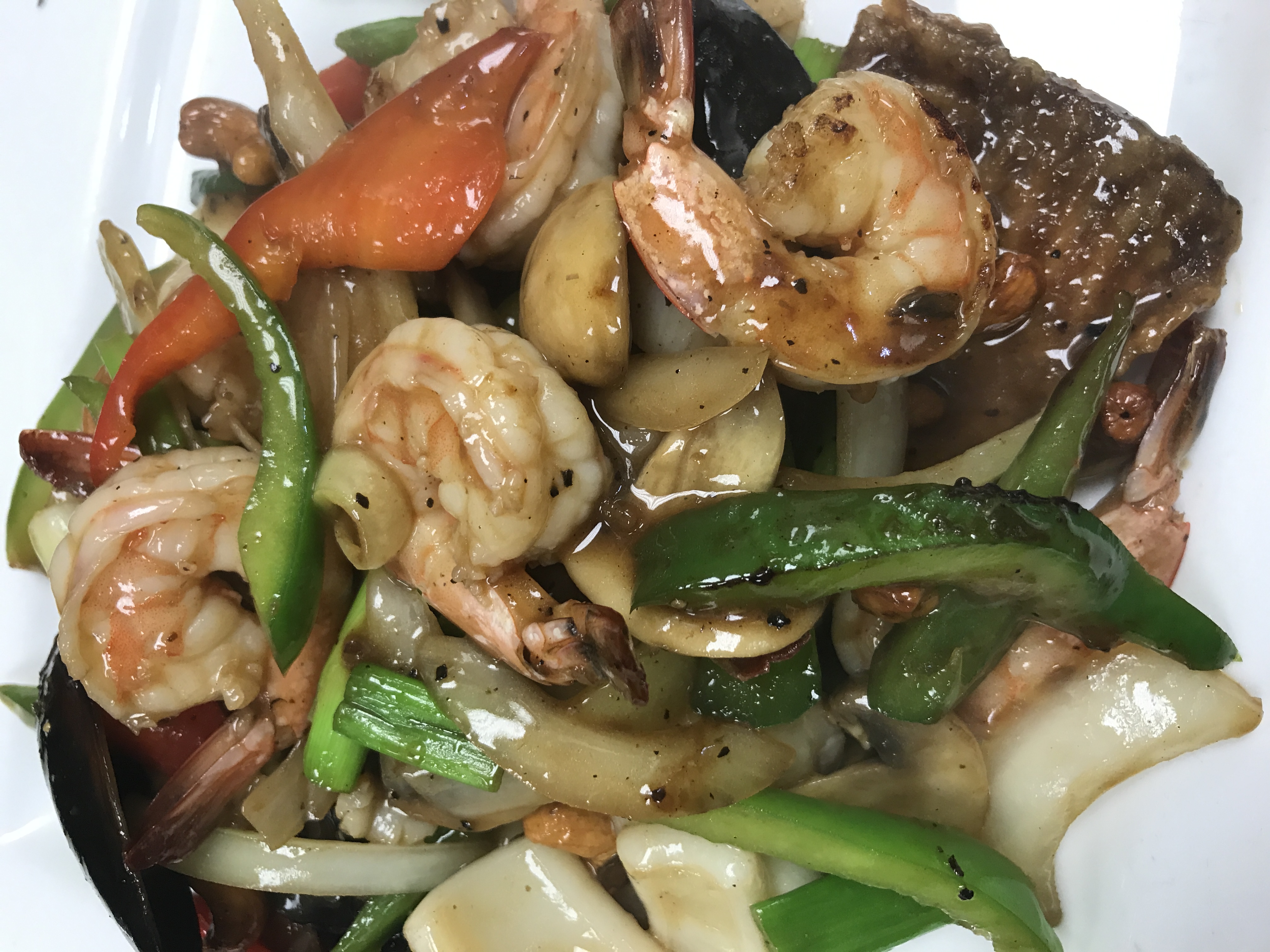 Order Seafood Black Pepper food online from Sushi Thai Delight store, Edmond on bringmethat.com