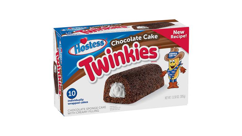 Order Hostess Chocolate Cake Twinkies- 10 Count food online from Red Roof Market store, Lafollette on bringmethat.com
