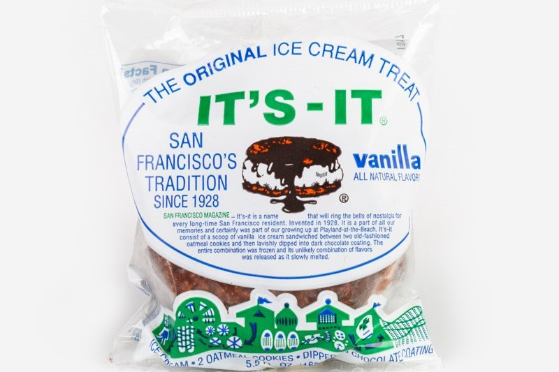 Order Its It - Ice Cream Sandwich - Vanilla food online from Luv Mart store, Santa Cruz on bringmethat.com