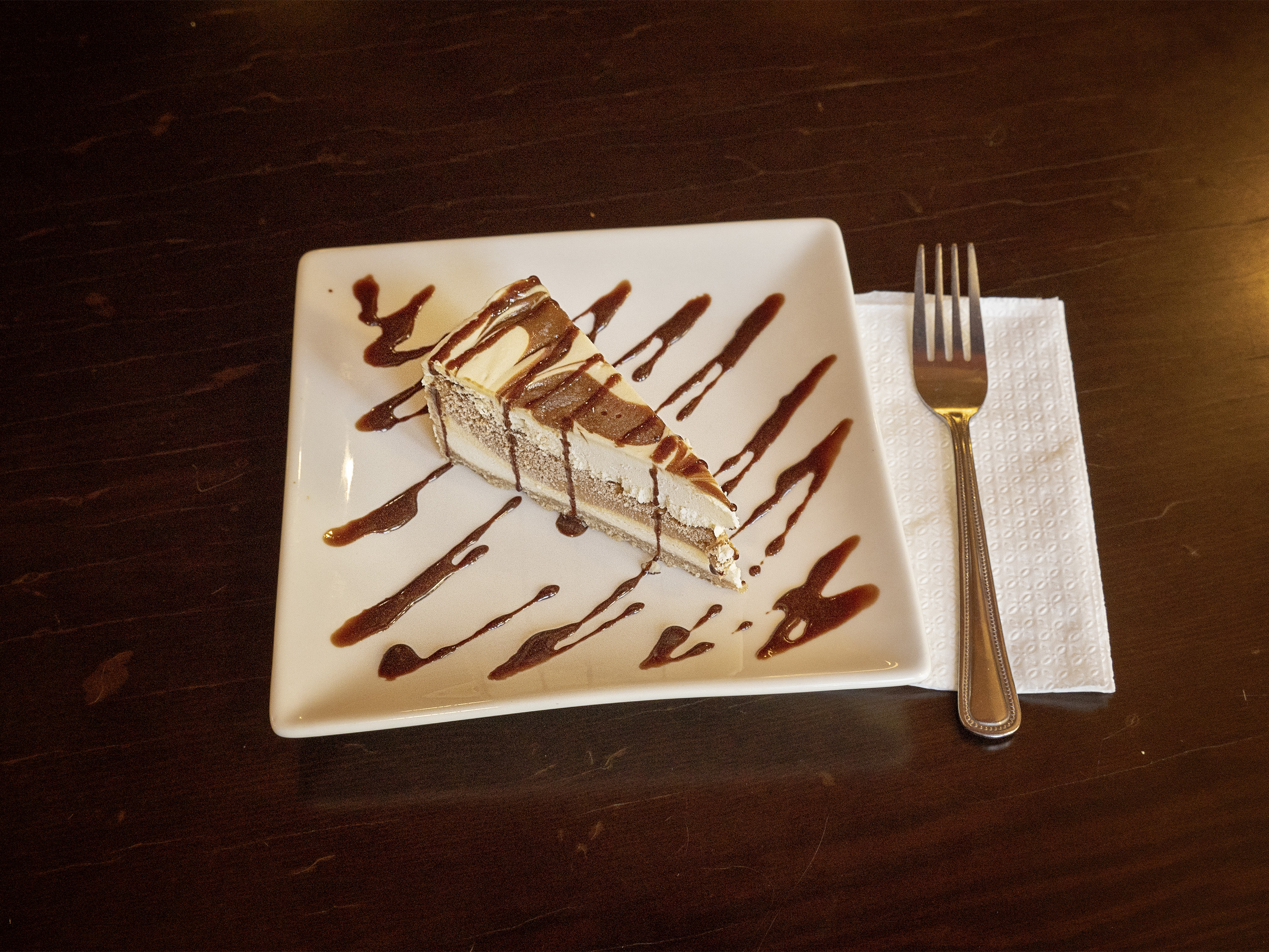 Order Dulce de Leche Cheesecake food online from Pasta Varenna store, Glendale on bringmethat.com