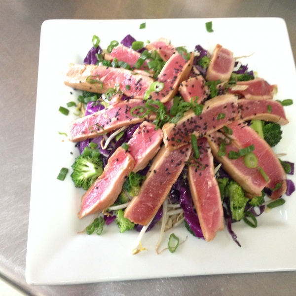 Order Ahi Tuna Salad food online from Apple A Day Cafe store, Miami Beach on bringmethat.com