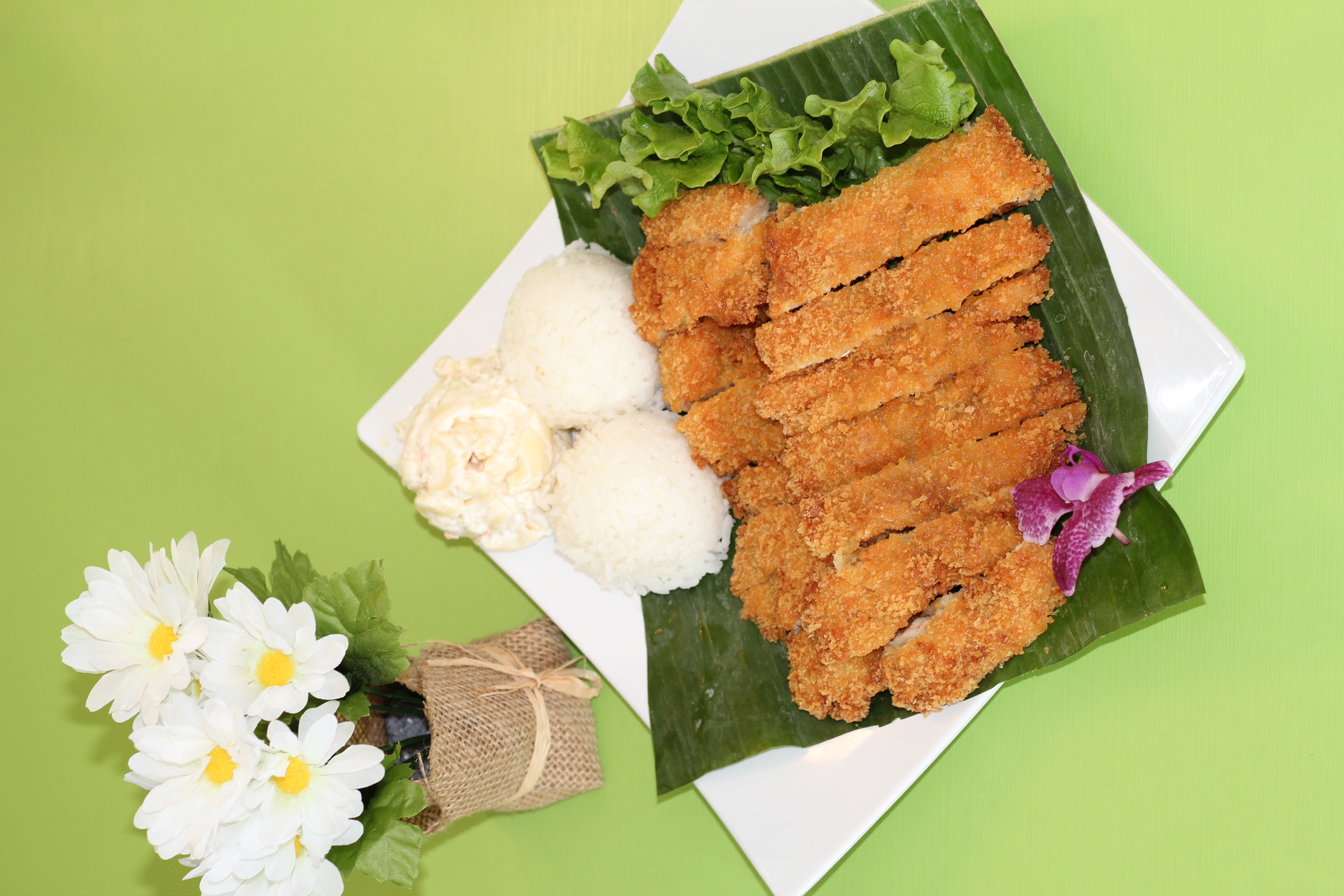 Order Katsu Chicken food online from Sunshine Hawaiian Bbq store, Stockton on bringmethat.com