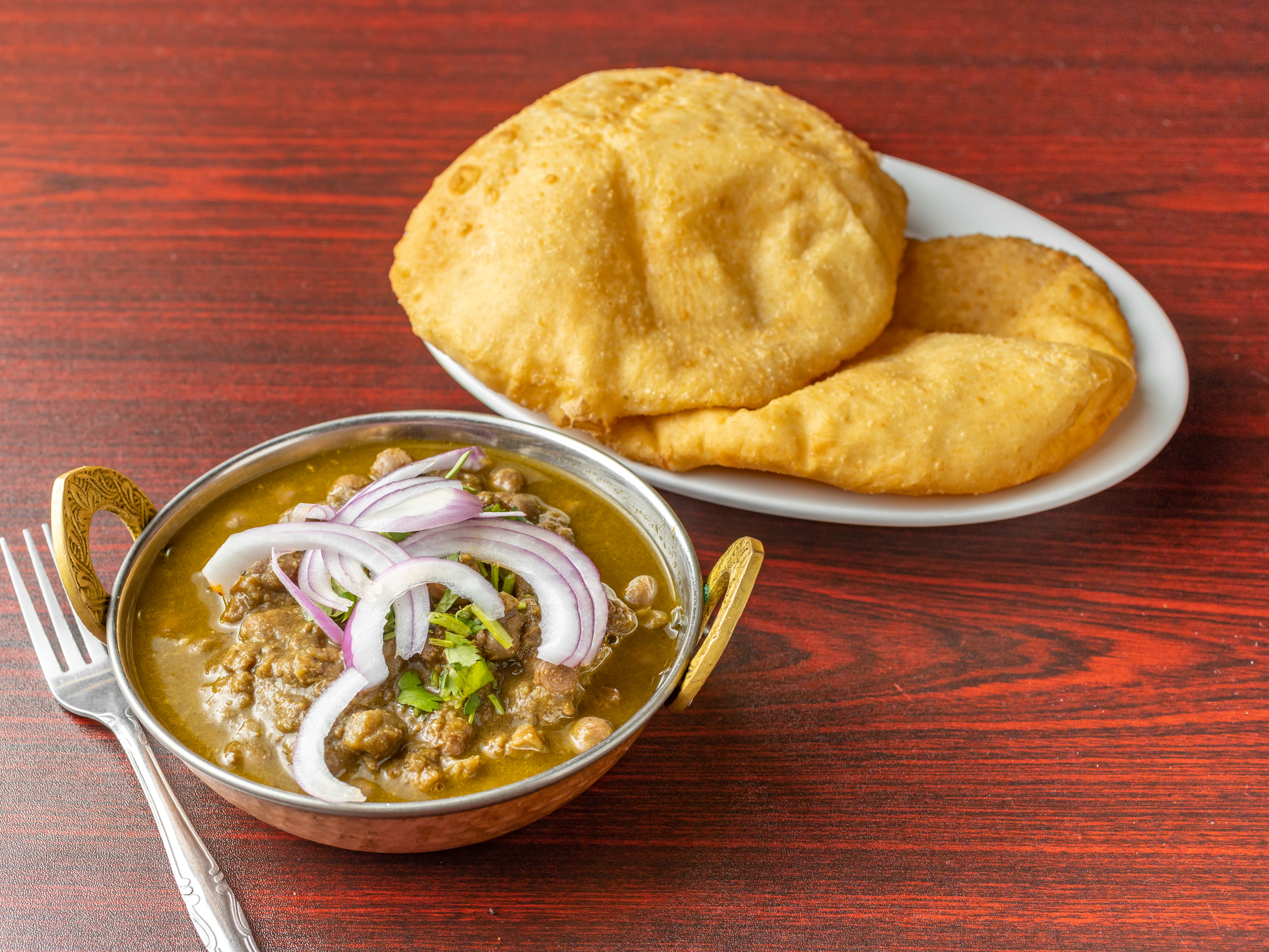 Order Chana Bhatura food online from Inde Spice store, Deer Park on bringmethat.com