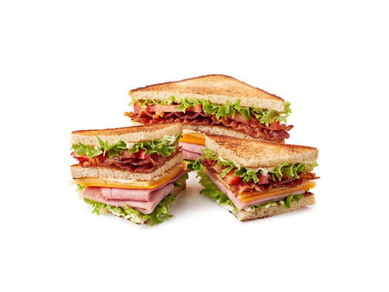 Order Ham & Cheese Club - Club food online from G & G Pizza store, Chester on bringmethat.com