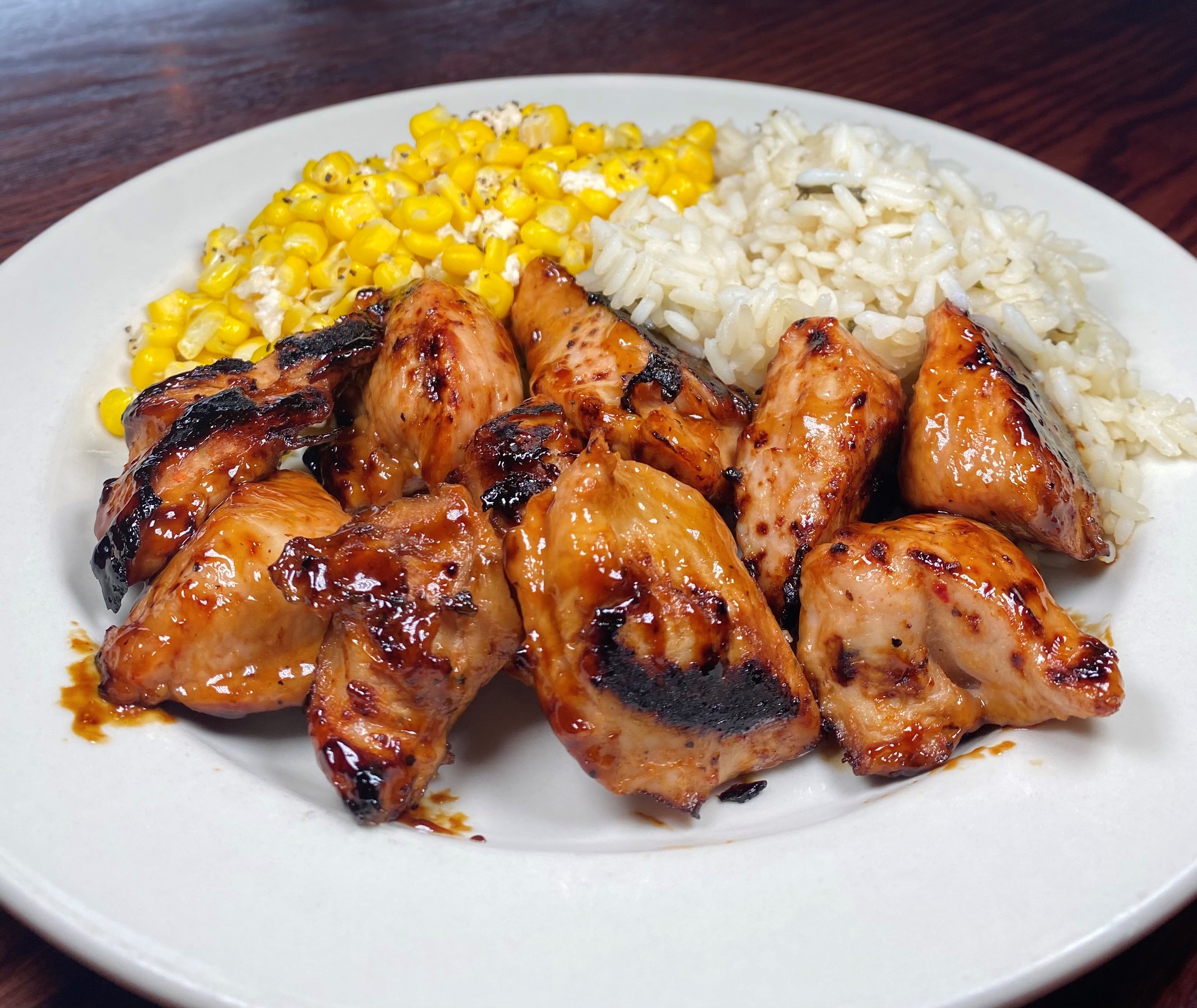 Order Grilled Bourbon Turkey Tips food online from Franklin Chateau store, Franklin on bringmethat.com