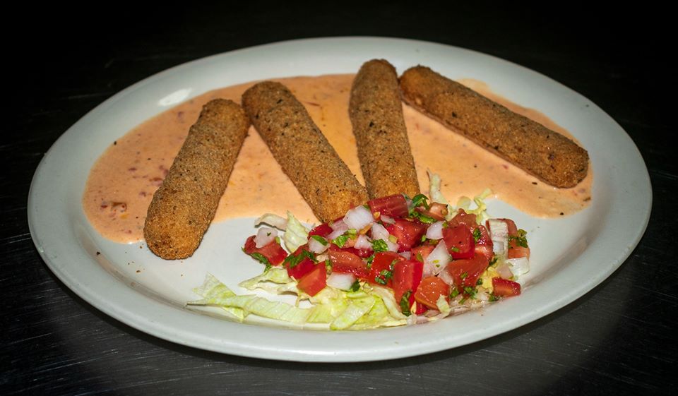 Order Fried Mozzarella food online from Paradise Grill store, Dickinson on bringmethat.com