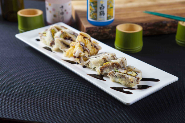 Order T5. Calamari Roll food online from Joy Sushi store, Whittier on bringmethat.com