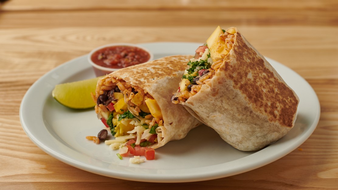 Order GRILLED VEGETABLES BURRITO* food online from Burrito Beach store, Chicago on bringmethat.com