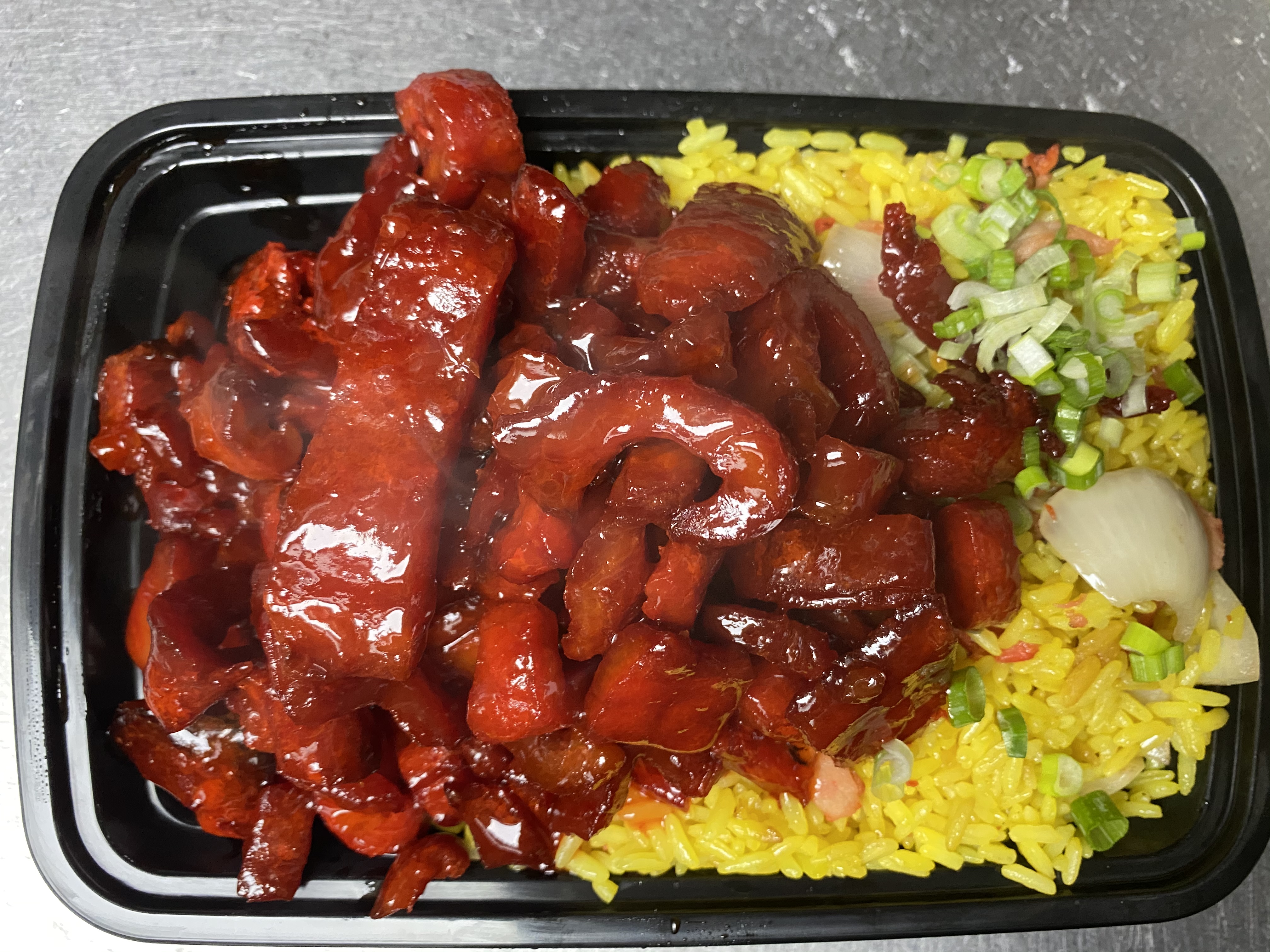 Order C19. Boneless Spare Ribs Combo Special food online from King Chef Chinese Restaurant store, West Haven on bringmethat.com