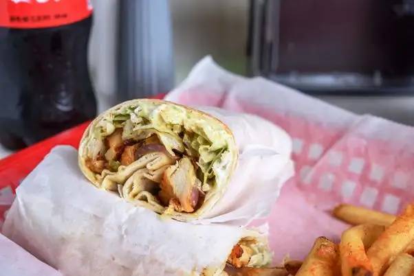 Order Chicken Gyro Wrap food online from The Purple Onion store, Bessemer on bringmethat.com
