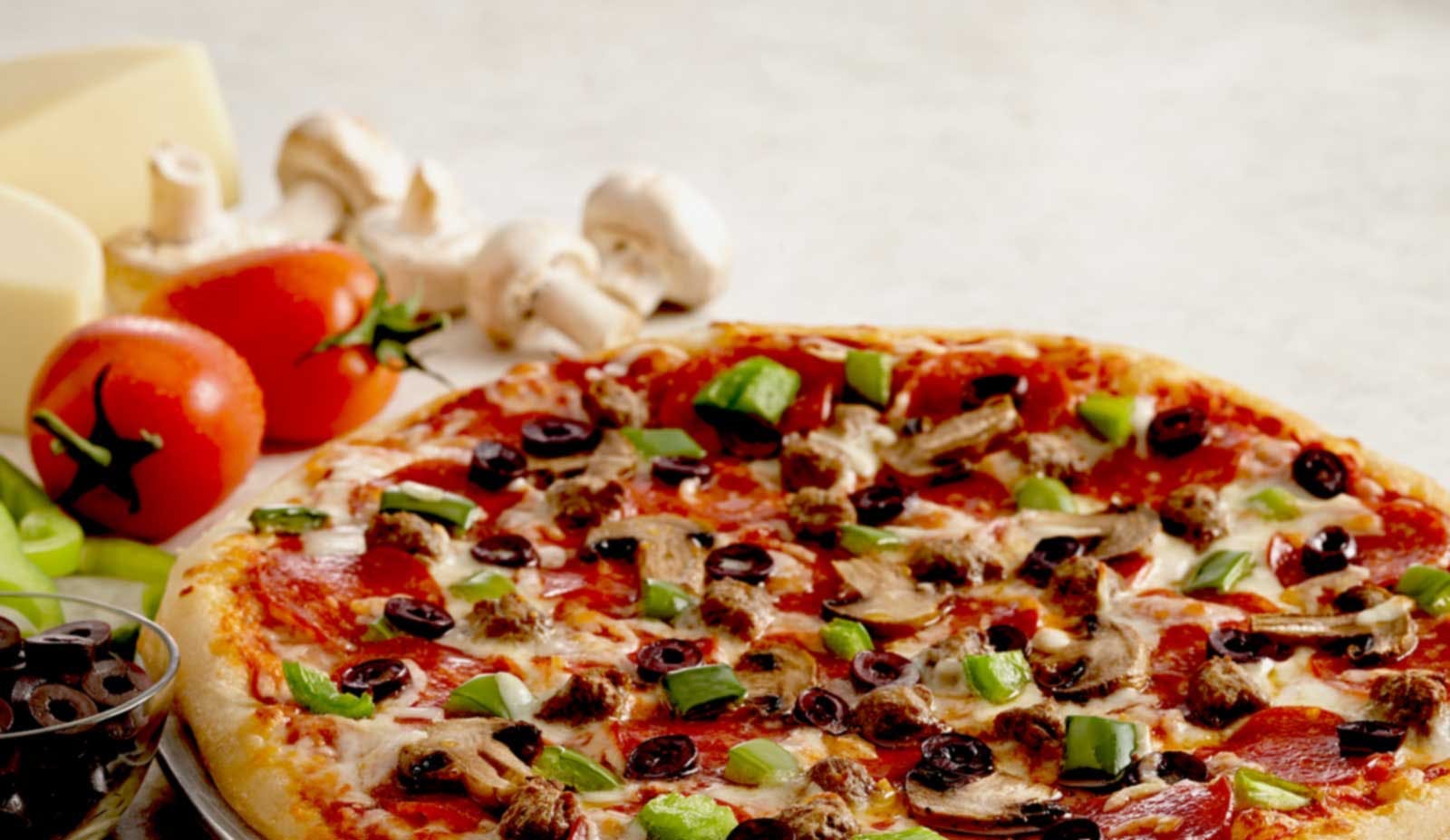 Order Meal Buster Pizza - Small 10'' food online from Pizza Boli's store, Baltimore on bringmethat.com