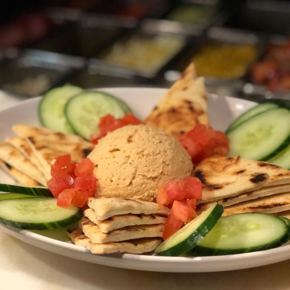 Order Hummus Plate food online from The 520 Bar & Grill store, Jeannette on bringmethat.com